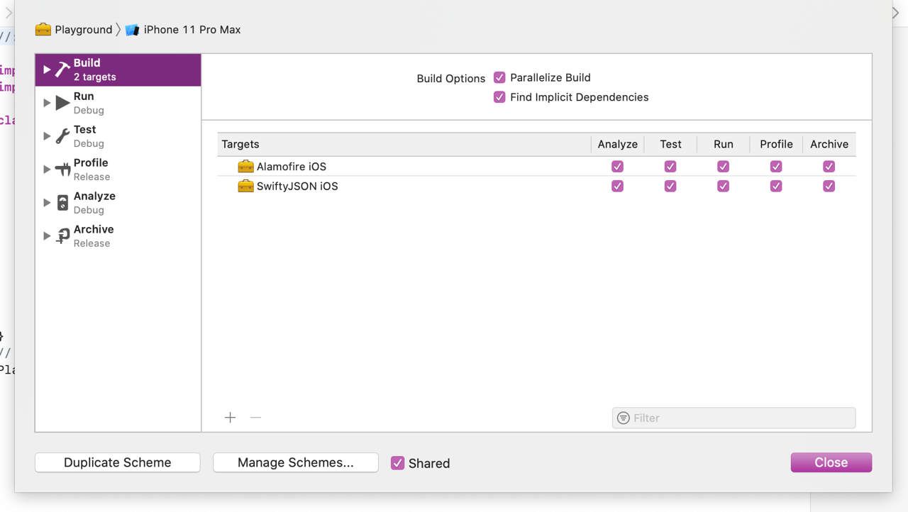 2 Libraries New Scheme - Dependencies